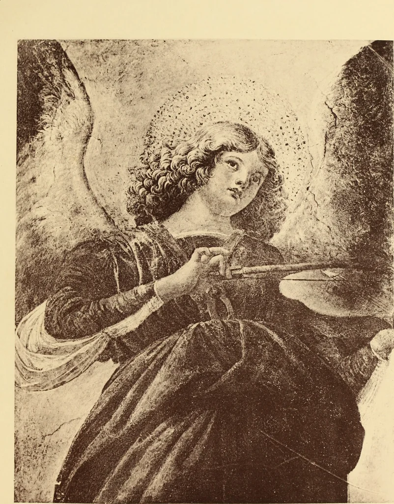 An illustration from Melozzo da Forli : ein Beitrag zur Kunst und Kulturgeschichte Italiens, 1886, leaf 460