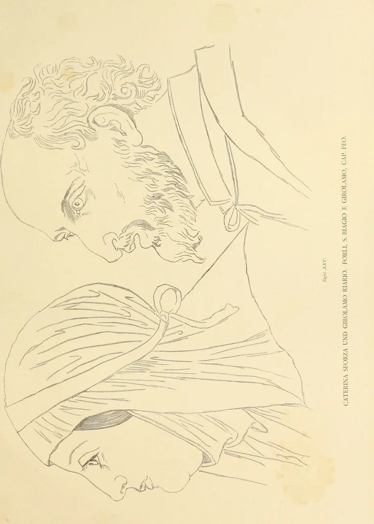 An illustration from Melozzo da Forli : ein Beitrag zur Kunst und Kulturgeschichte Italiens, 1886, leaf 468
