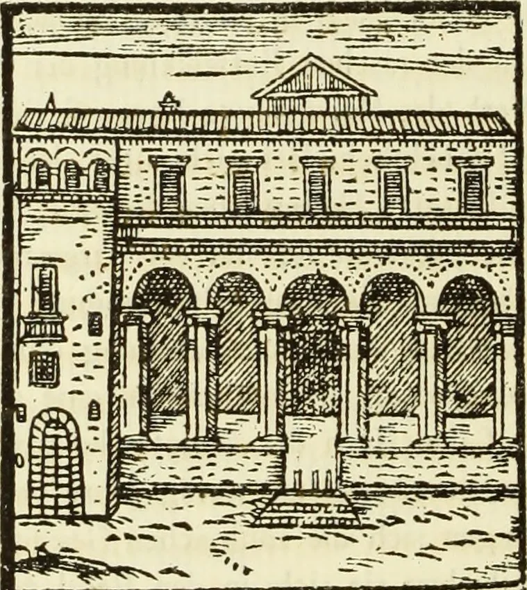 An illustration from Melozzo da Forli : ein Beitrag zur Kunst und Kulturgeschichte Italiens, 1886, leaf 61