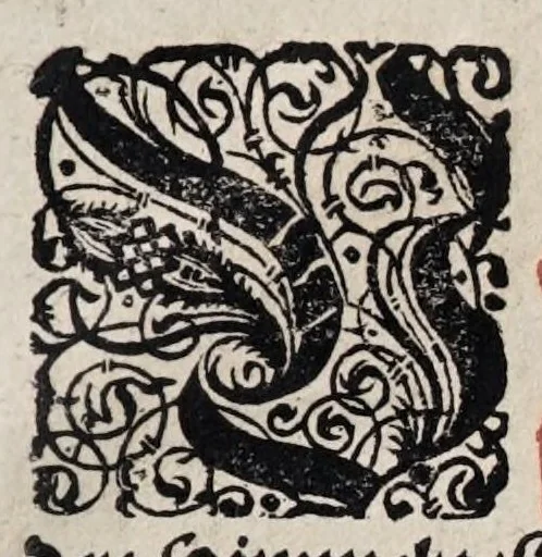 An illustration from M. Elucidarius Von allerhand Geschöpffen Gottes, den Engeln, den Himmeln, Gestirn, Planeten, vnd wie alle Creaturen geschaffen seind auff Erden : auch wie die Erdt in drey Theyl getheylet, vnnd dero Länder, sampt der Völcker darinn, Eigenschafften, vnd wunderbarlichen Thieren, auss Plinio Secundo, Solino, und andern Weltbeschreibern, ein kurtze vnd lustige Anzeigung : mit angehencktem Bauren Compassz, vor die jhenigen gestellt, so sich auff den Compassz nicht verstehen, oder denselben nicht allzeit bey sich haben, die Stundt dess Tages in der Handt durch den Strohalmen zu lehrnen, 1584, leaf 5