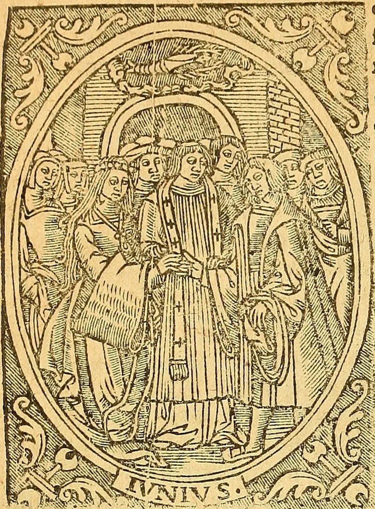 An illustration from Melvsine, 1610, leaf 107