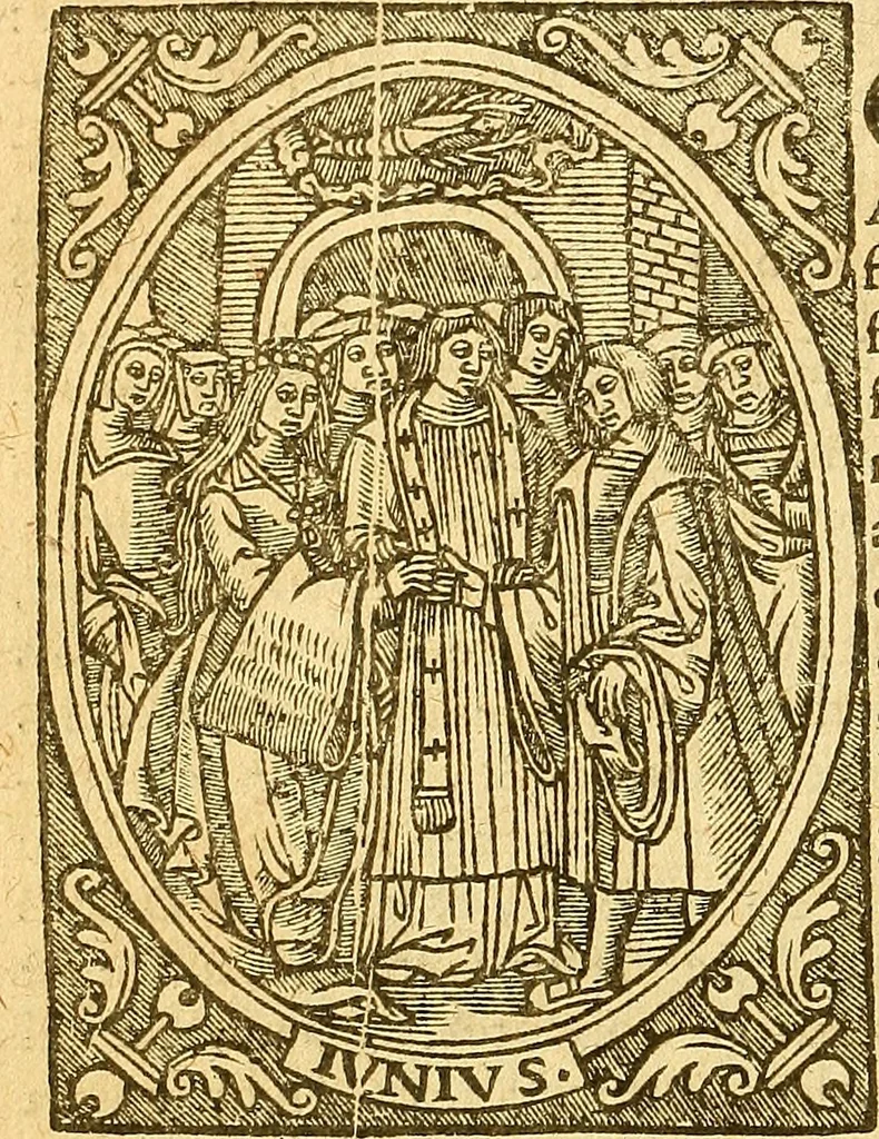 An illustration from Melvsine, 1610, leaf 119