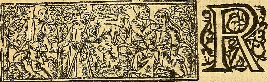 An illustration from Melvsine, 1610, leaf 15