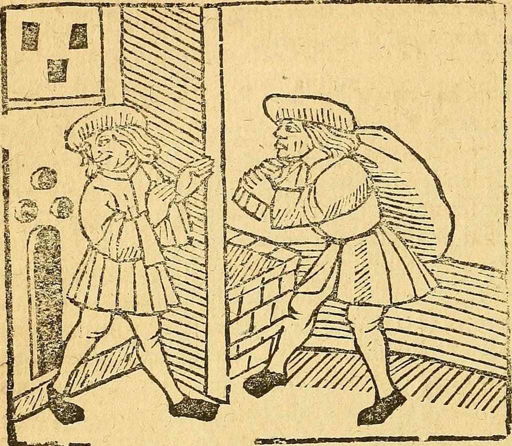 An illustration from Melvsine, 1610, leaf 21