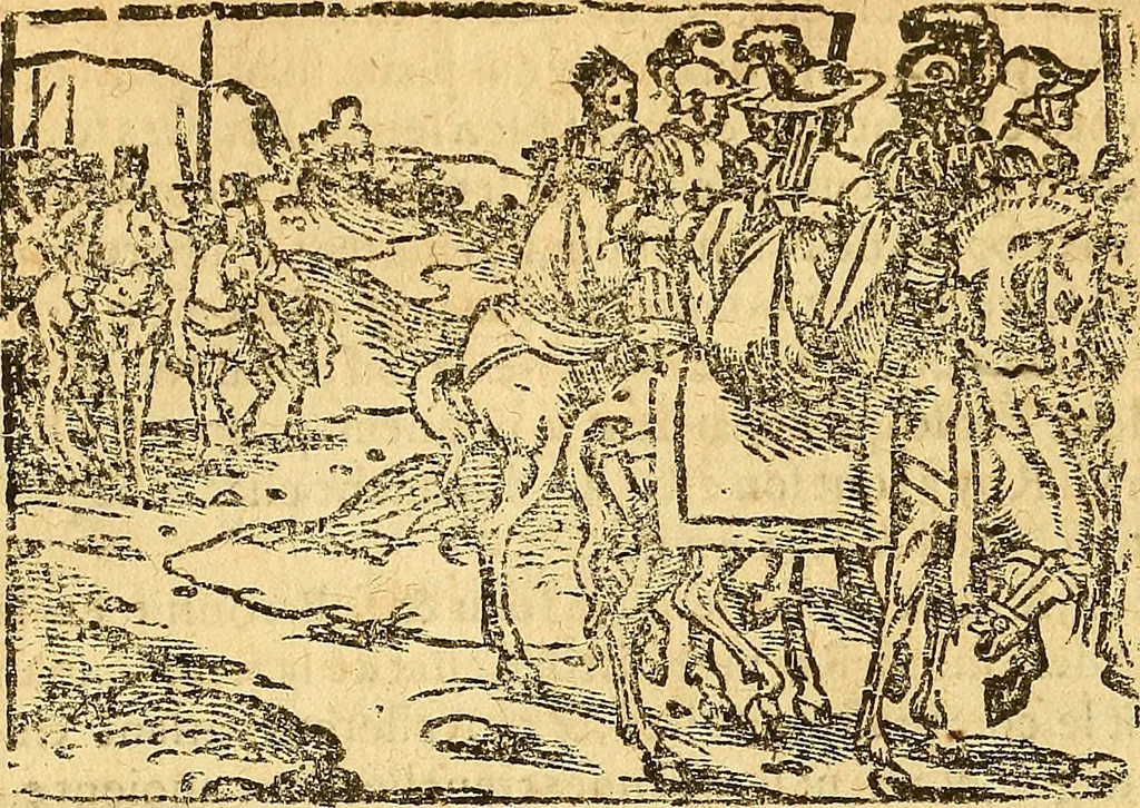 An illustration from Melvsine, 1610, leaf 25