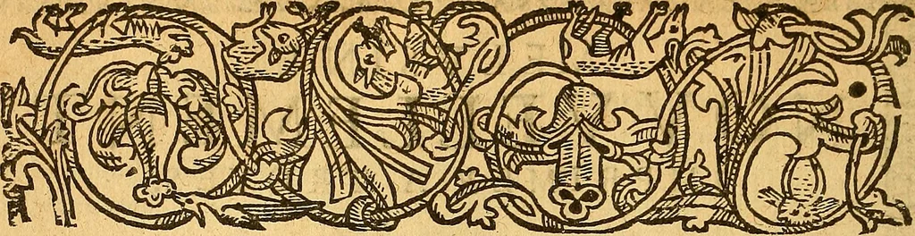 An illustration from Melvsine, 1610, leaf 3