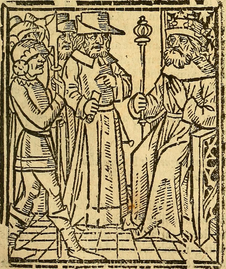 An illustration from Melvsine, 1610, leaf 34