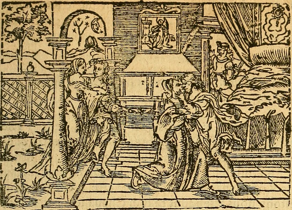 An illustration from Melvsine, 1610, leaf 6