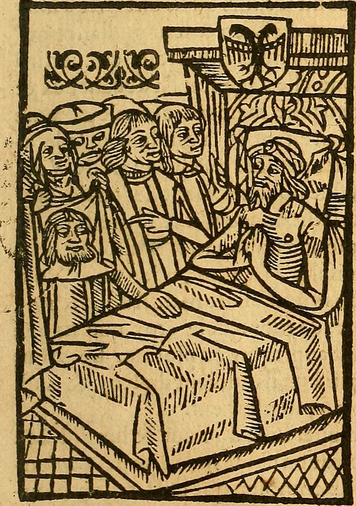 An illustration from Melvsine, 1610, leaf 74