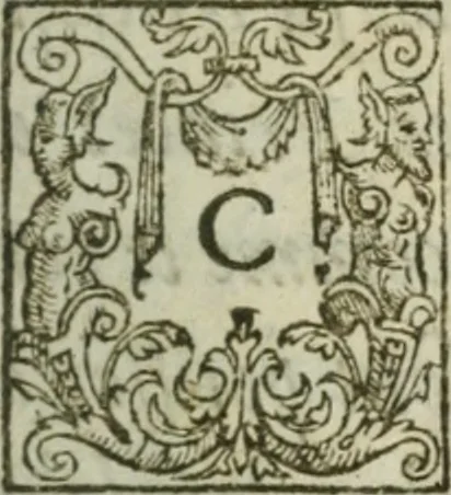 An illustration from Memoires et recueil de l'origine, alliances, & succession de la royale famille de Bourbon, branche de la Maison de France. Ensemble de l'histoire, gestes, & seruices plus memorables, faictz par les princes d'icelle aux Rois & Courõne de France, 1587, leaf 16