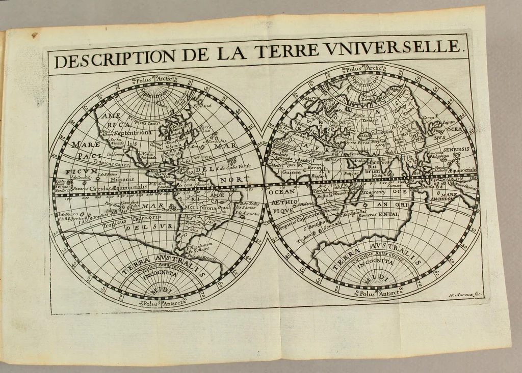 An illustration from Memoires geographiques de tous les pays du monde; : avec plusieurs observations historiques., 1674, leaf 17