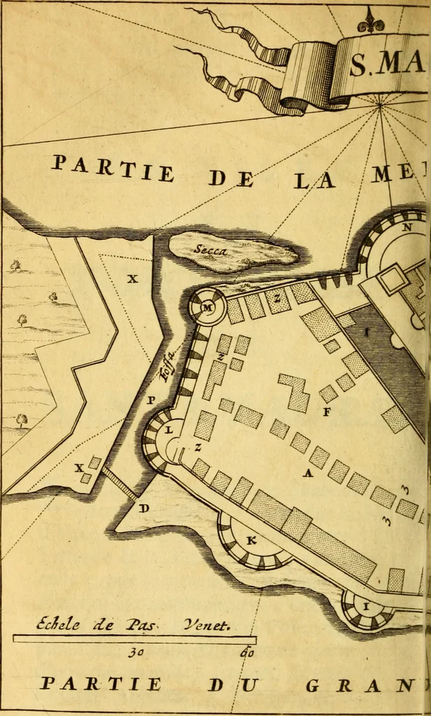 An illustration from Memoires, historiques & geographiques du royaume de la Moree, Negrepont, & des places maritimes, jusques à Thessalonique, 1686, leaf 255