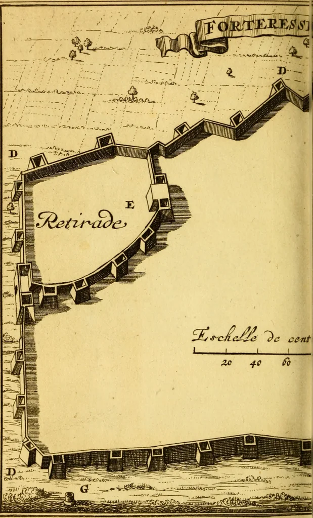 An illustration from Memoires, historiques & geographiques du royaume de la Moree, Negrepont, & des places maritimes, jusques à Thessalonique, 1686, leaf 385