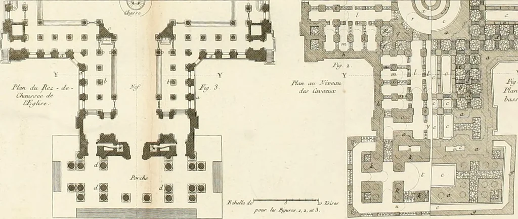 An illustration from Mémoires sur les objets les plus importans de l'architecture, 1769, leaf 207