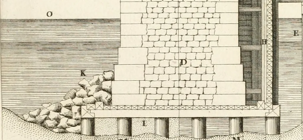 An illustration from Mémoires sur les objets les plus importans de l'architecture, 1769, leaf 284