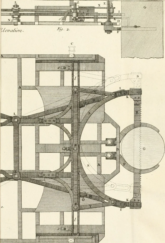 An illustration from Mémoires sur les objets les plus importans de l'architecture, 1769, leaf 286