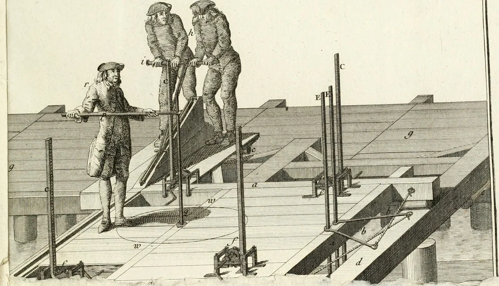An illustration from Mémoires sur les objets les plus importans de l'architecture, 1769, leaf 288
