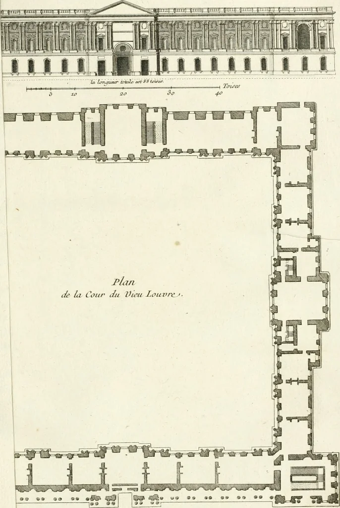 An illustration from Mémoires sur les objets les plus importans de l'architecture, 1769, leaf 360