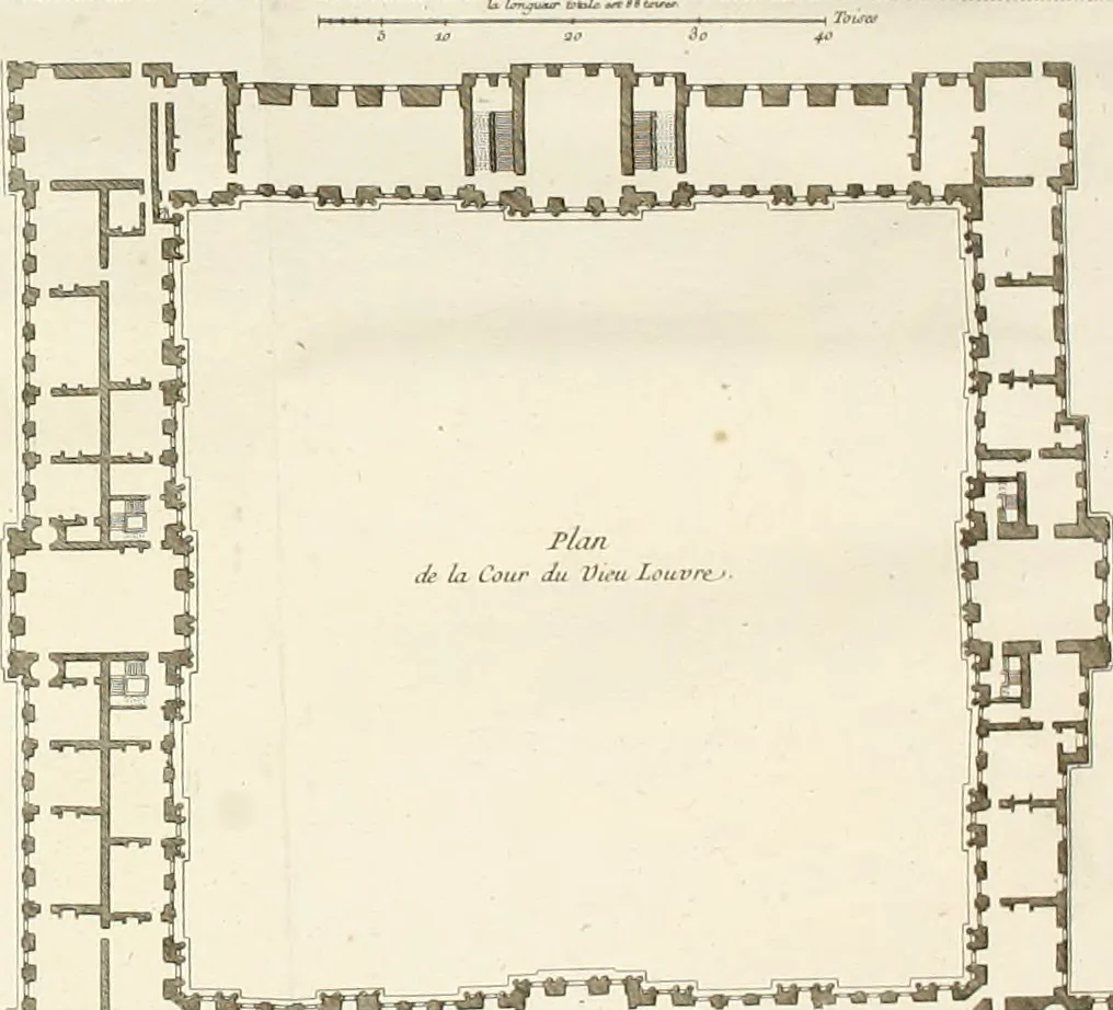 An illustration from Mémoires sur les objets les plus importans de l'architecture, 1769, leaf 361