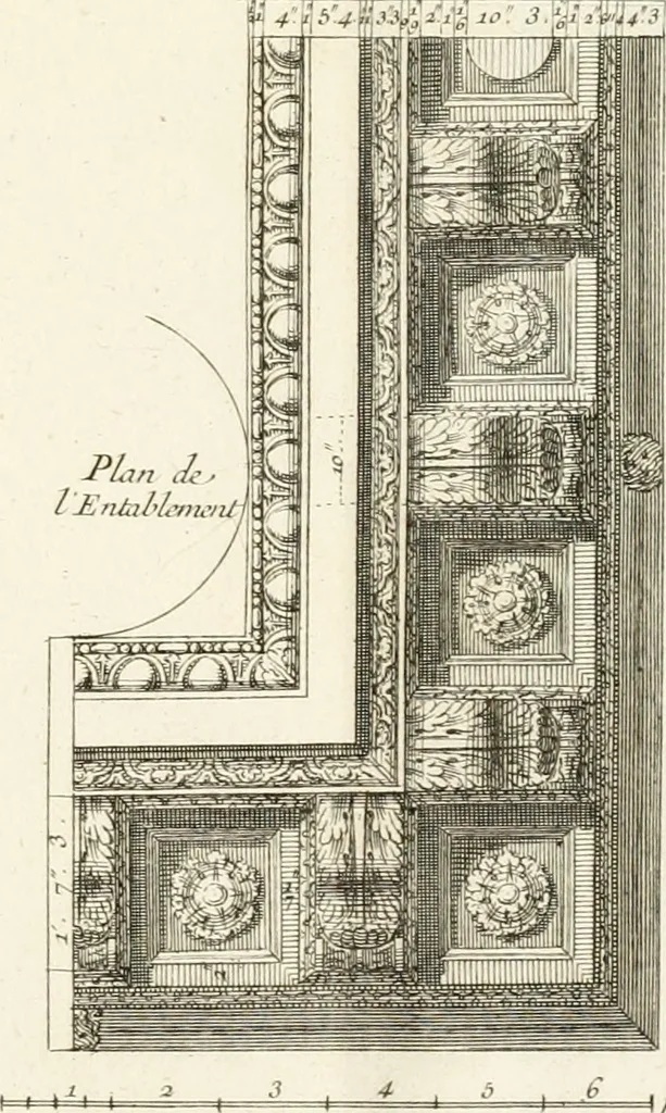 An illustration from Mémoires sur les objets les plus importans de l'architecture, 1769, leaf 386