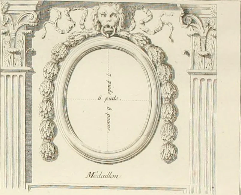 An illustration from Mémoires sur les objets les plus importans de l'architecture, 1769, leaf 391
