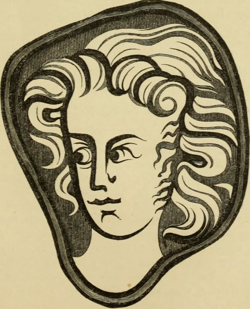 An illustration from Memoirs illustrative of the art of glass-painting, 1865, leaf 146