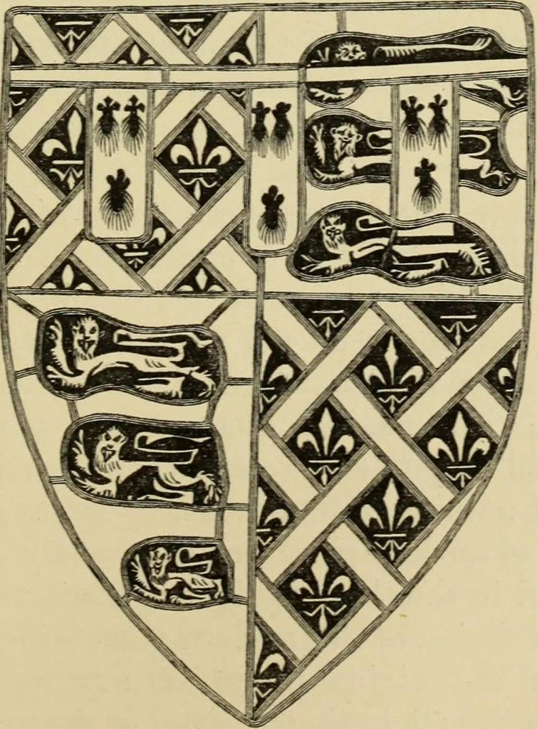 An illustration from Memoirs illustrative of the art of glass-painting, 1865, leaf 214