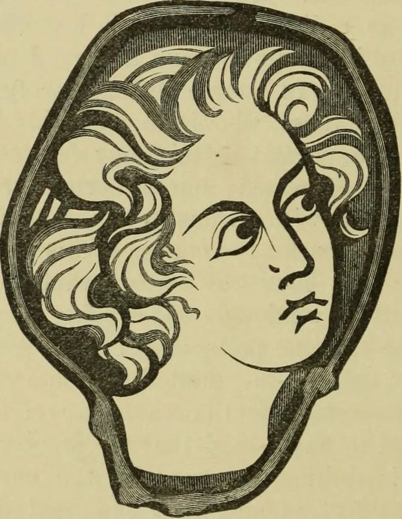 An illustration from Memoirs illustrative of the art of glass-painting, 1865, leaf 281