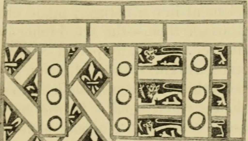 An illustration from Memoirs illustrative of the art of glass-painting, 1865, leaf 330