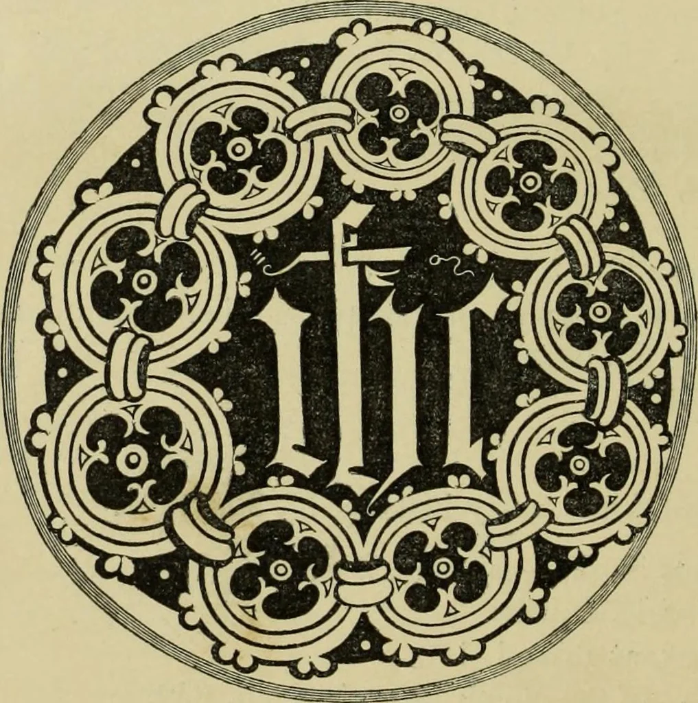 An illustration from Memoirs illustrative of the art of glass-painting, 1865, leaf 441