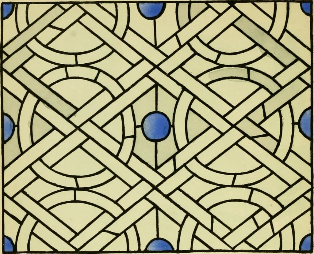 An illustration from Memoirs illustrative of the art of glass-painting, 1865, leaf 159