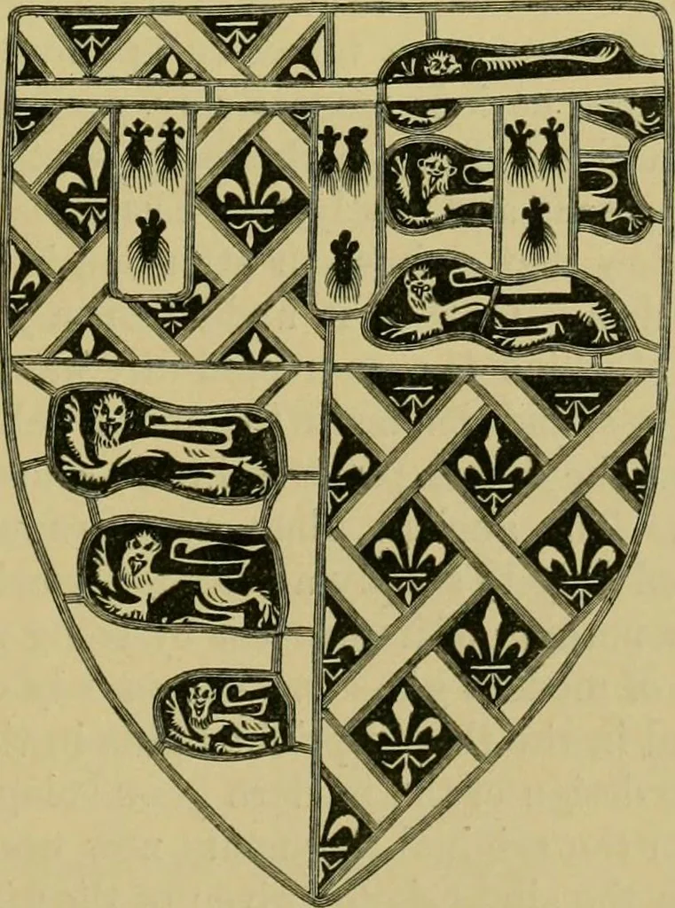 An illustration from Memoirs illustrative of the art of glass-painting, 1865, leaf 198