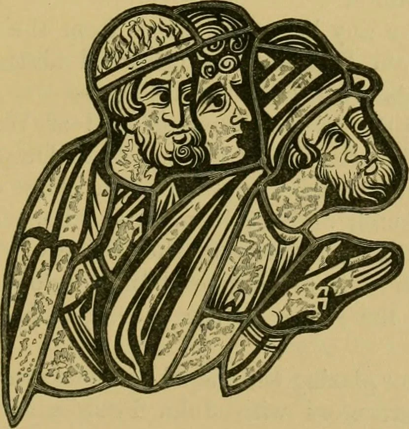 An illustration from Memoirs illustrative of the art of glass-painting, 1865, leaf 376