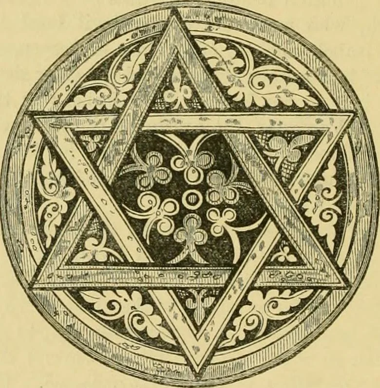 An illustration from Memoirs illustrative of the art of glass-painting, 1865, leaf 393