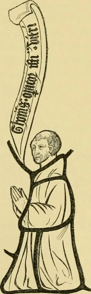 An illustration from Memoirs illustrative of the art of glass-painting, 1865, leaf 97