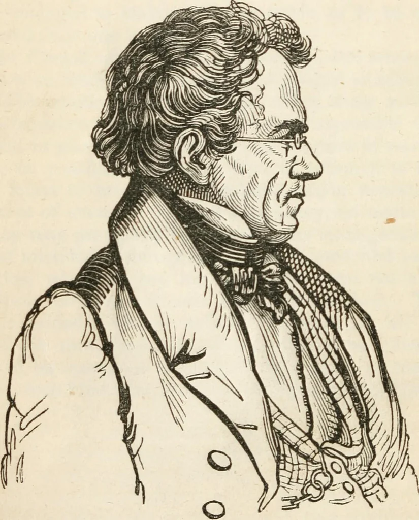 An illustration from Memoirs of the most eminent American mechanics : also, lives of distinguished European mechanics : together with a collection of anecdotes ... relating to the mechanic arts : illustrated by fifty engravings, 1852, leaf 203