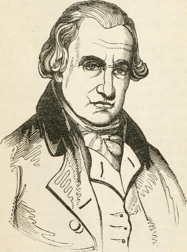 An illustration from Memoirs of the most eminent American mechanics : also, lives of distinguished European mechanics : together with a collection of anecdotes ... relating to the mechanic arts : illustrated by fifty engravings, 1852, leaf 285