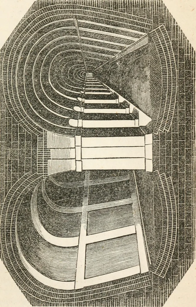 An illustration from Memoirs of the most eminent American mechanics : also, lives of distinguished European mechanics : together with a collection of anecdotes ... relating to the mechanic arts : illustrated by fifty engravings, 1852, leaf 448