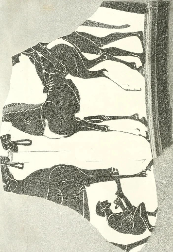 An illustration from Memoirs relating to European and Asiatic Turkey, and other countries of the East;, 1818, leaf 355