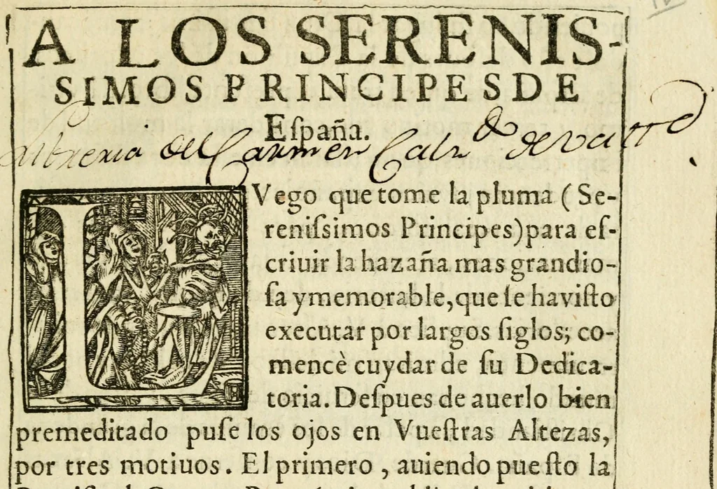 An illustration from Memorable expulsión, y justissimo destierro de los Moriscos de Espana, 1613, leaf 15