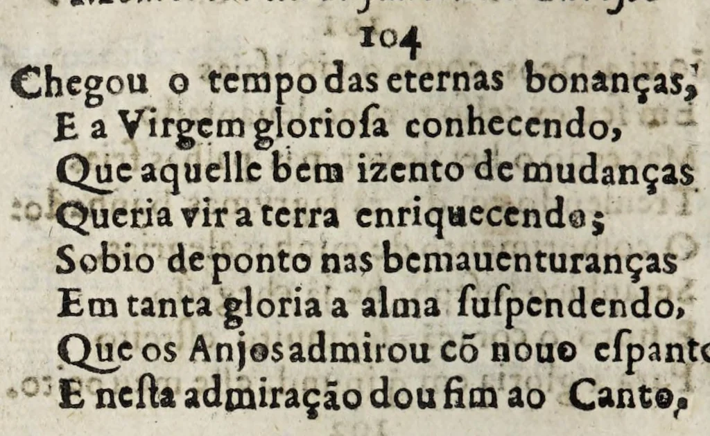An illustration from [Memorial da infancia de Christo e triumpho do divino amor : poema em dez cantos de oytava rythma, 1638, leaf 122