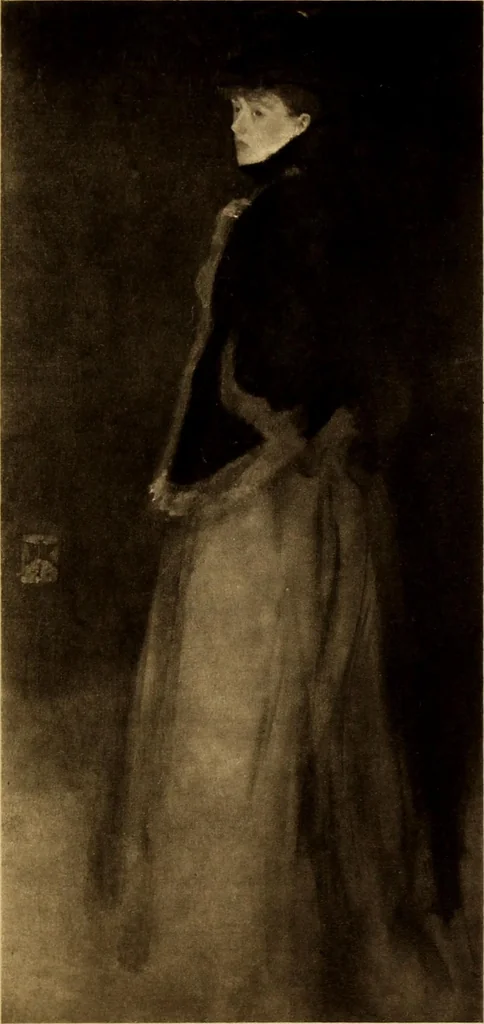 An illustration from Memorial exhibition of the works of the late J. McNeill Whistler, first president of the International Society of Sculptors, Painters, and Gravers, in the New Gallery, Regent Street, London, from the twenty-second of February to the thirty-first of March, 1905, leaf 100