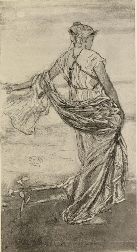 An illustration from Memorial exhibition of the works of the late J. McNeill Whistler, first president of the International Society of Sculptors, Painters, and Gravers, in the New Gallery, Regent Street, London, from the twenty-second of February to the thirty-first of March, 1905, leaf 178