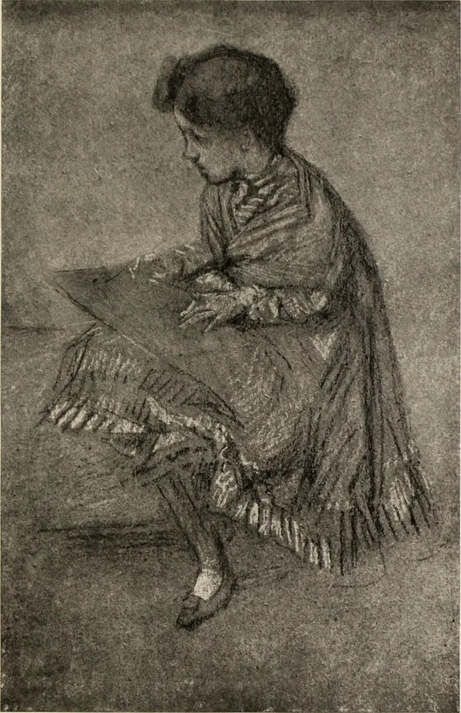 An illustration from Memorial exhibition of the works of the late J. McNeill Whistler, first president of the International Society of Sculptors, Painters, and Gravers, in the New Gallery, Regent Street, London, from the twenty-second of February to the thirty-first of March, 1905, leaf 258