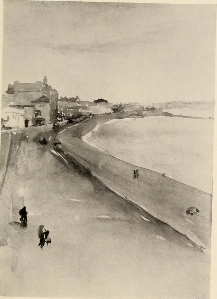 An illustration from Memorial exhibition of the works of the late J. McNeill Whistler, first president of the International Society of Sculptors, Painters, and Gravers, in the New Gallery, Regent Street, London, from the twenty-second of February to the thirty-first of March, 1905, leaf 266