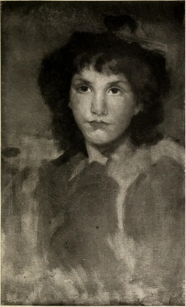 An illustration from Memorial exhibition of the works of the late J. McNeill Whistler, first president of the International Society of Sculptors, Painters, and Gravers, in the New Gallery, Regent Street, London, from the twenty-second of February to the thirty-first of March, 1905, leaf 60
