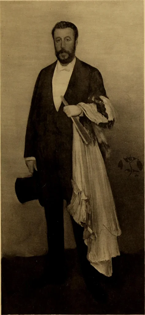 An illustration from Memorial exhibition of the works of the late J. McNeill Whistler, first president of the International Society of Sculptors, Painters, and Gravers, in the New Gallery, Regent Street, London, from the twenty-second of February to the thirty-first of March, 1905, leaf 66