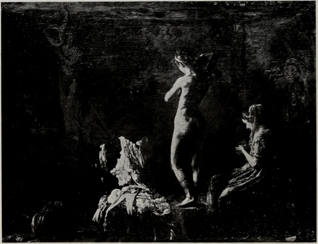 An illustration from Memorial exhibition of the works of the late Thomas Eakins, beginning December 23, 1917 and continuing through January 13, 1918, 1918, leaf 79