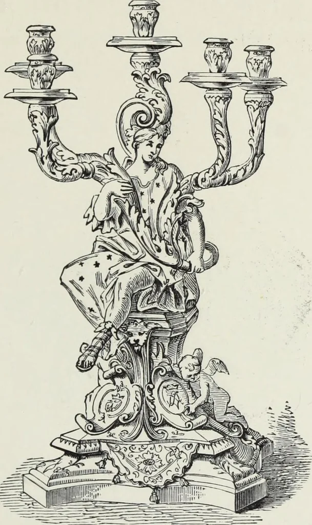 An illustration from Memorials of Christie's : a record of art sales from 1766 to 1896, 1897, leaf 222