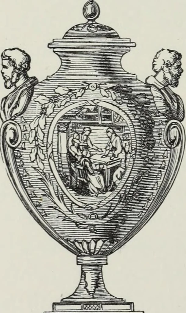 An illustration from Memorials of Christie's : a record of art sales from 1766 to 1896, 1897, leaf 225